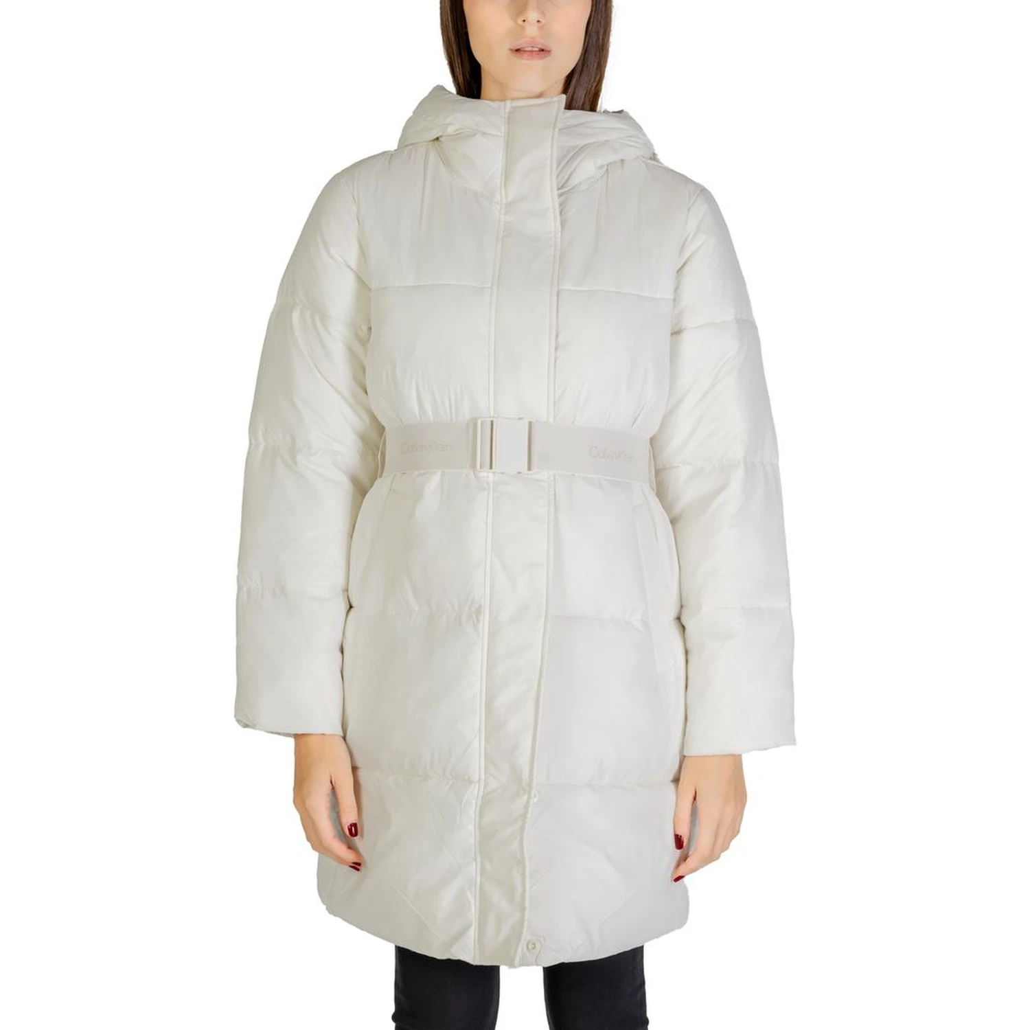 Cream Nylon Coat
