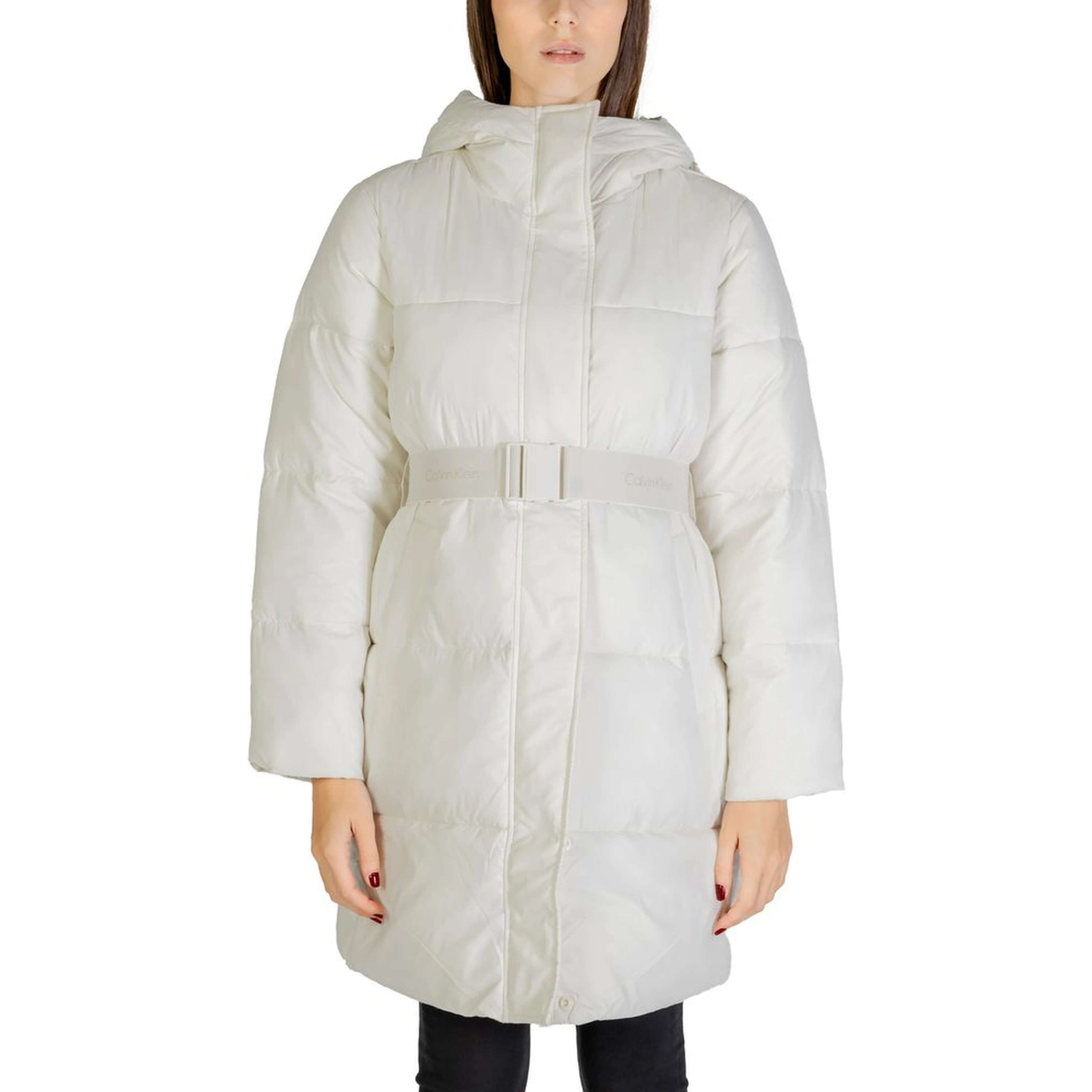 Cream Nylon Coat