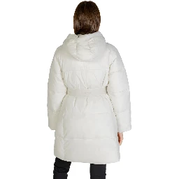 Cream Nylon Coat