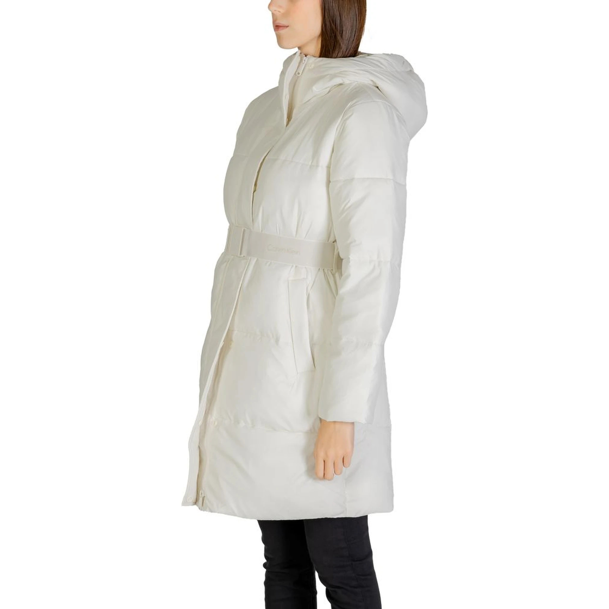 Cream Nylon Coat