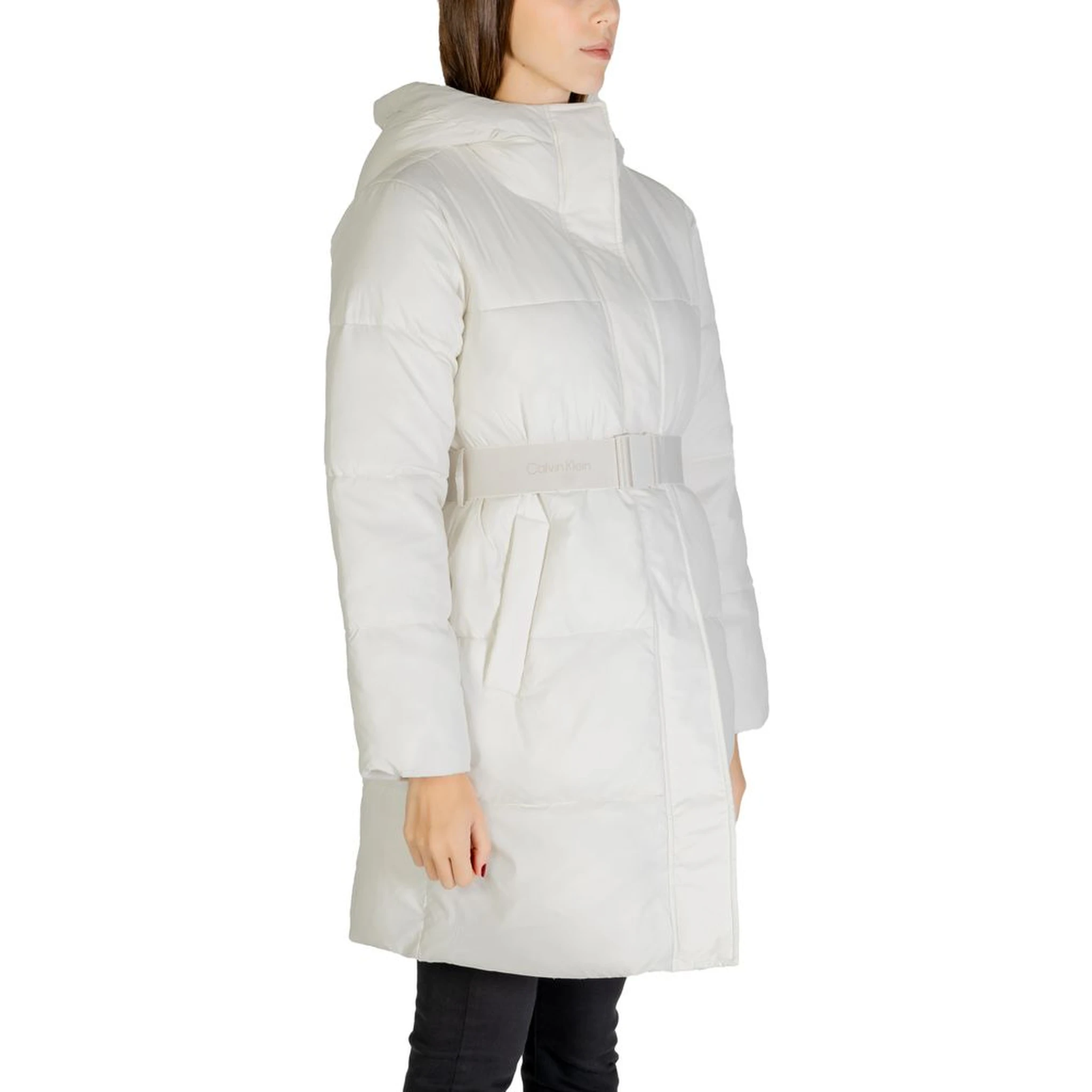 Cream Nylon Coat