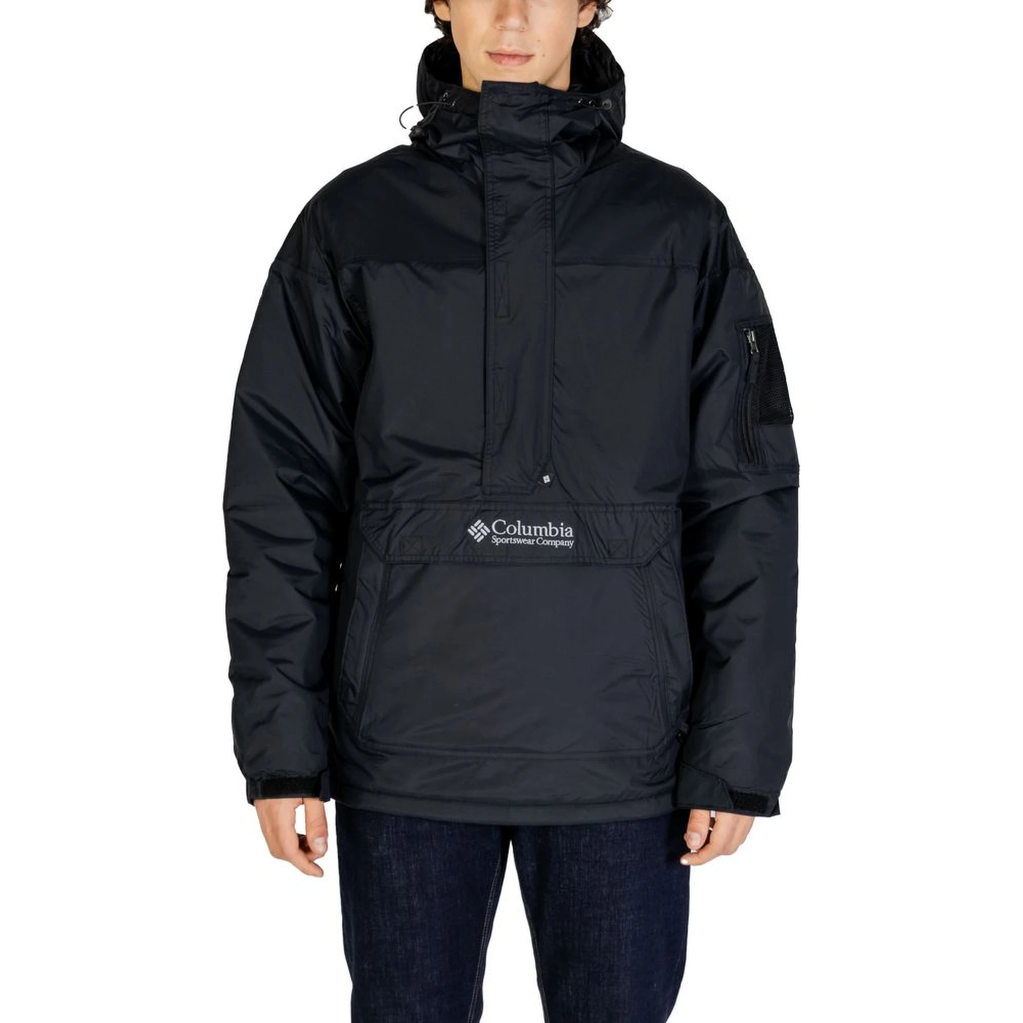 Black Nylon Shell Jacket