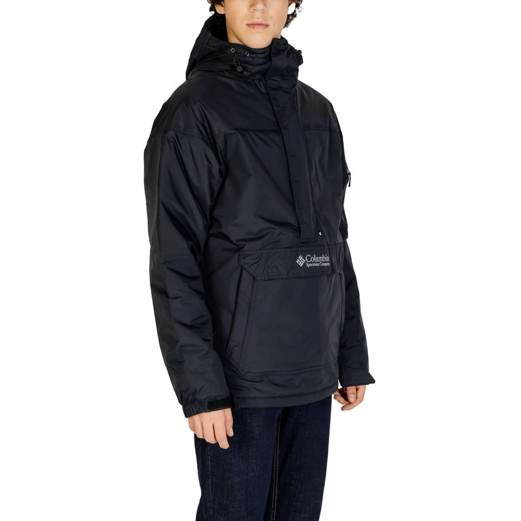Black Nylon Shell Jacket