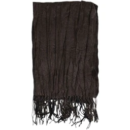 Brown Polyester Scarf