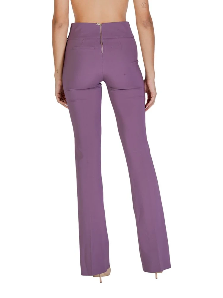 Purple Polyester Flared Pants alternative