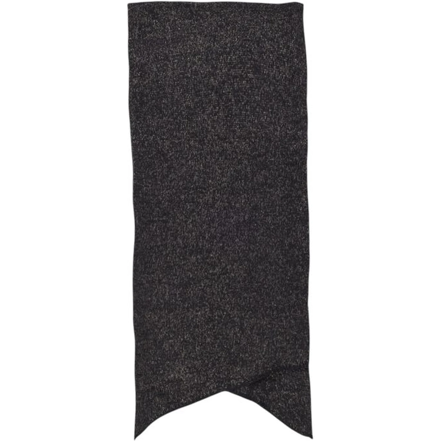 Black Recycled Polyester Scarf