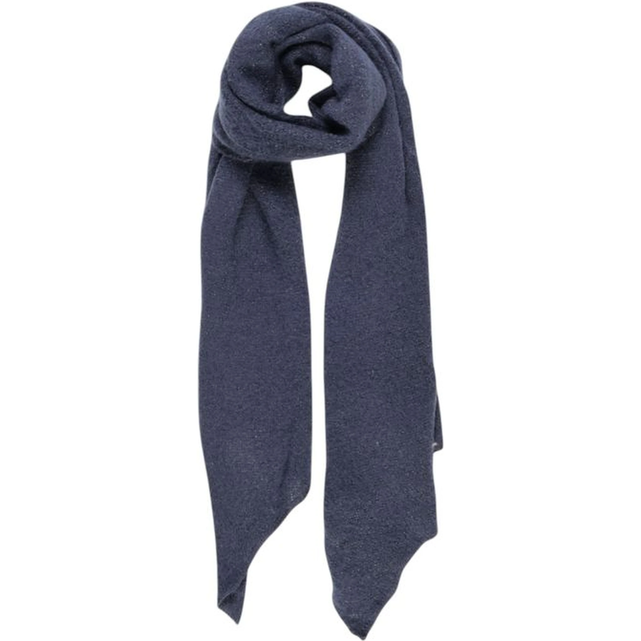Blue Recycled Polyester Scarf