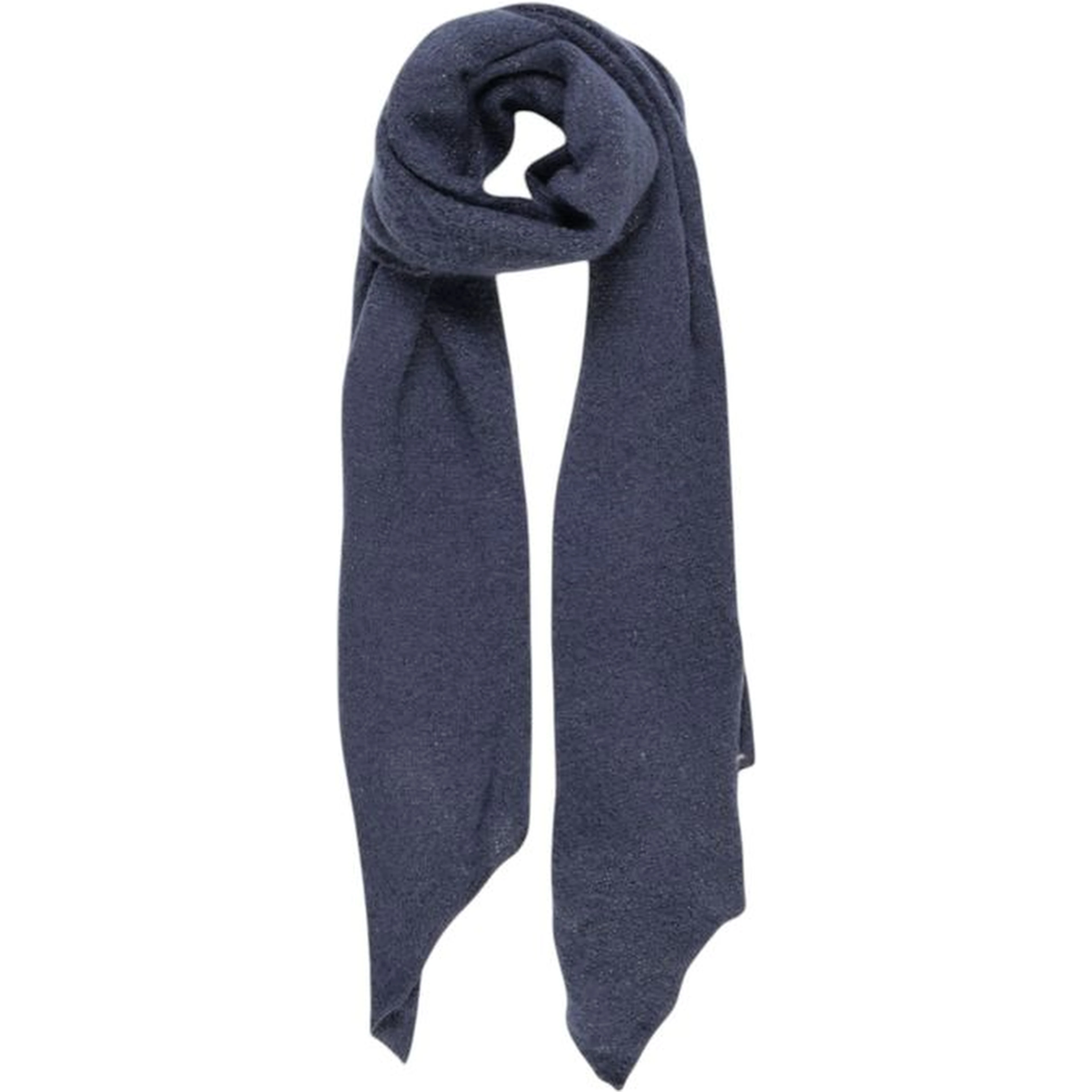 Blue Recycled Polyester Scarf