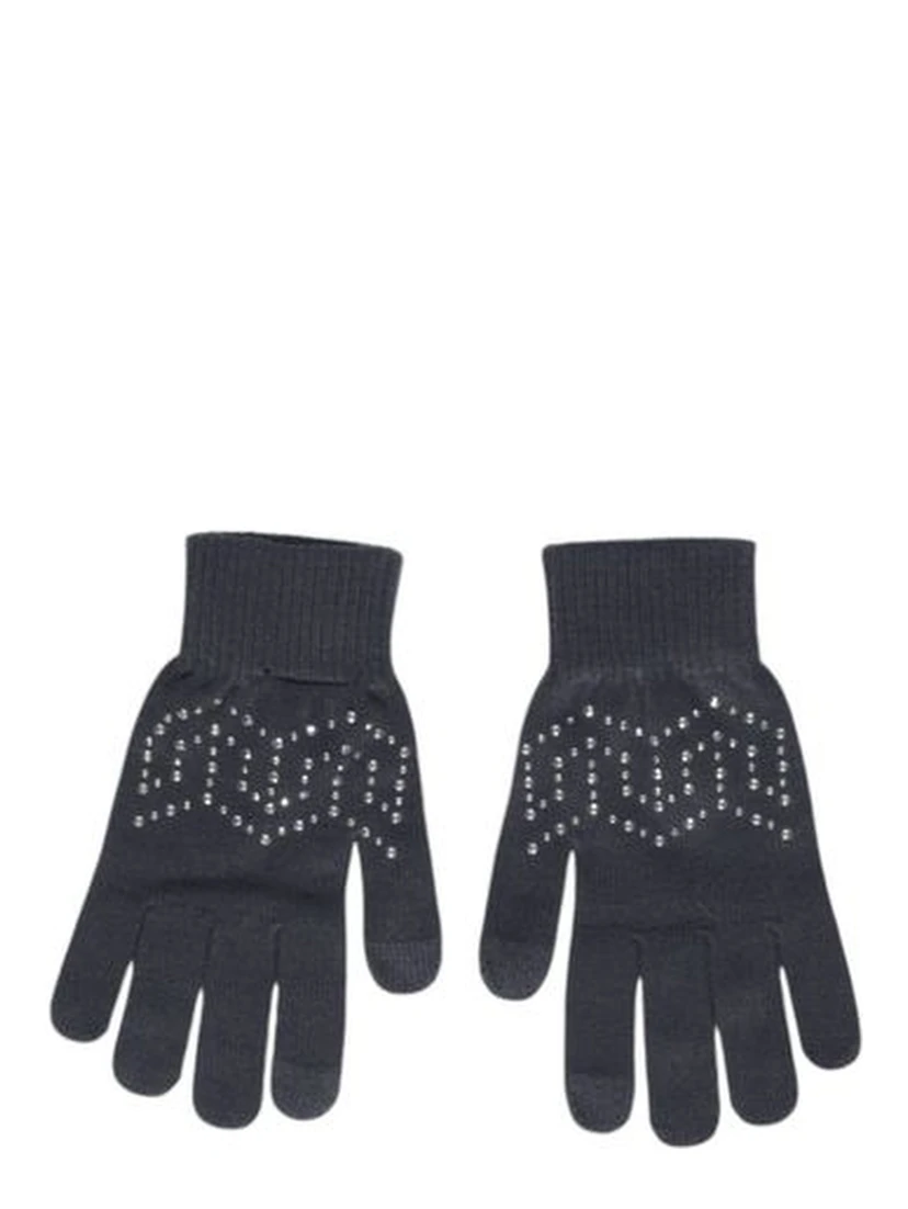 Gray Recycled Polyester Gloves
