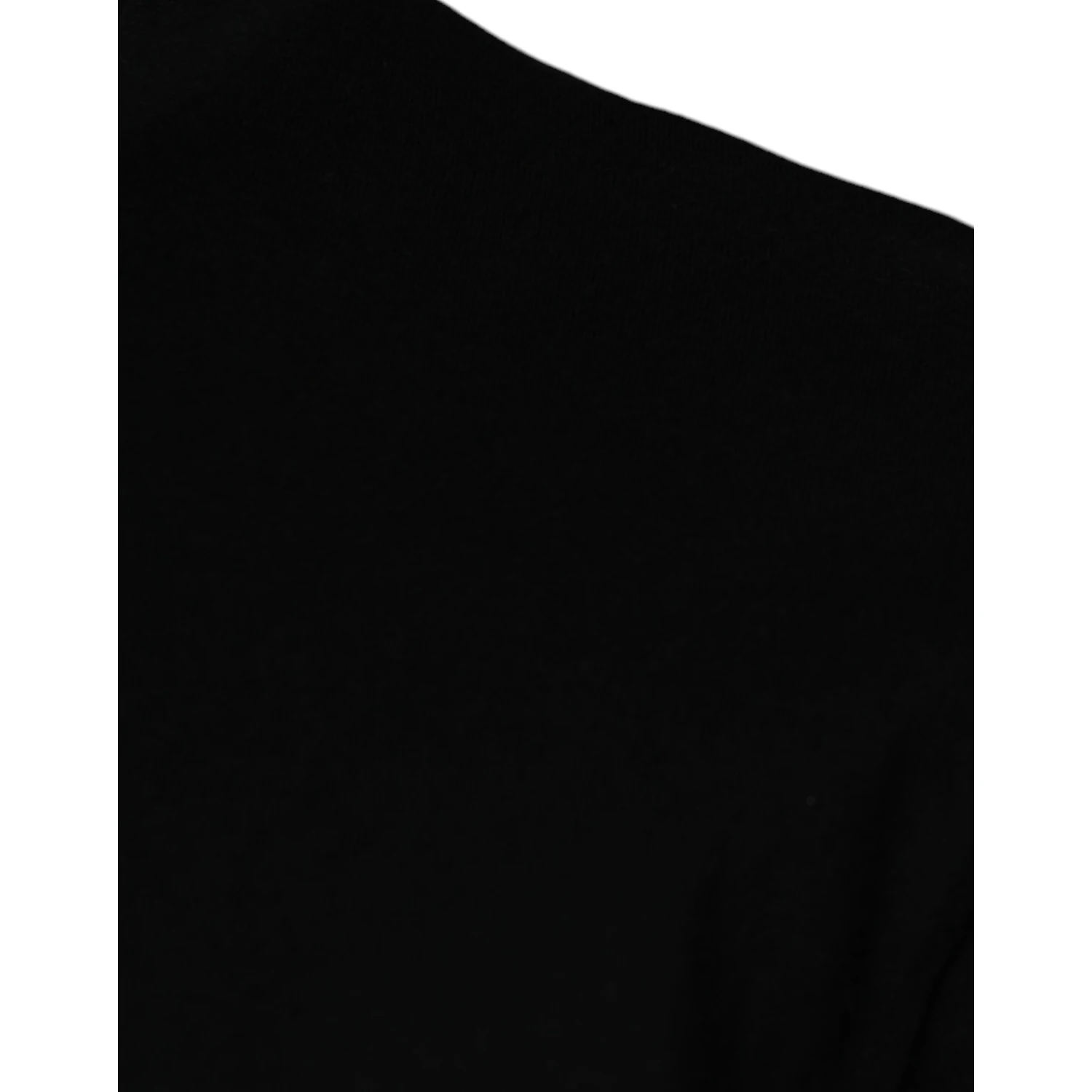 Black Amore Print Cotton Crew Neck T-shirt
