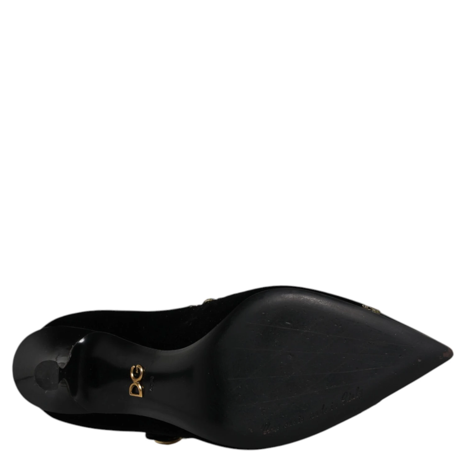Black Velvet Gold Mary Janes Pumps Shoes
