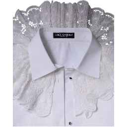 White Cotton Poplin Shirt Dress Blouse Top