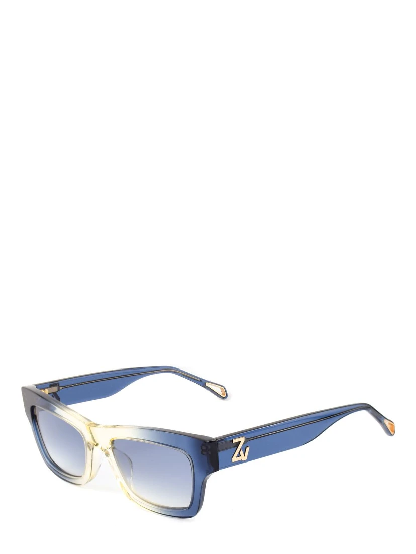 Blue Acetate Sunglasses