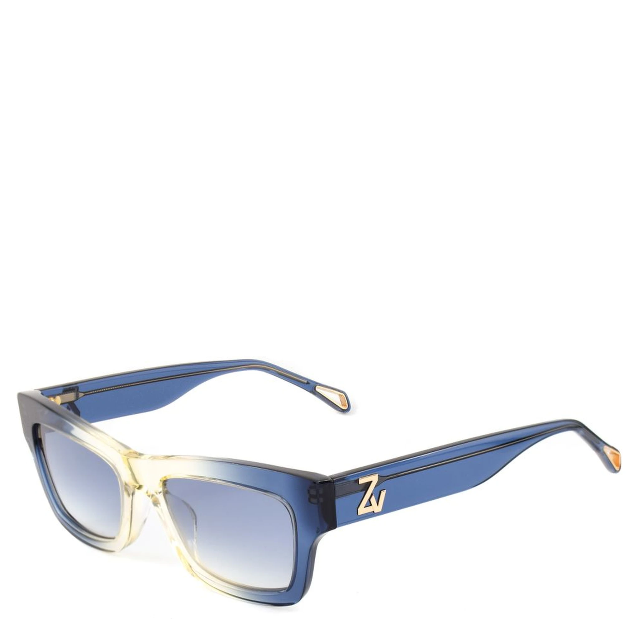 Blue Acetate Sunglasses
