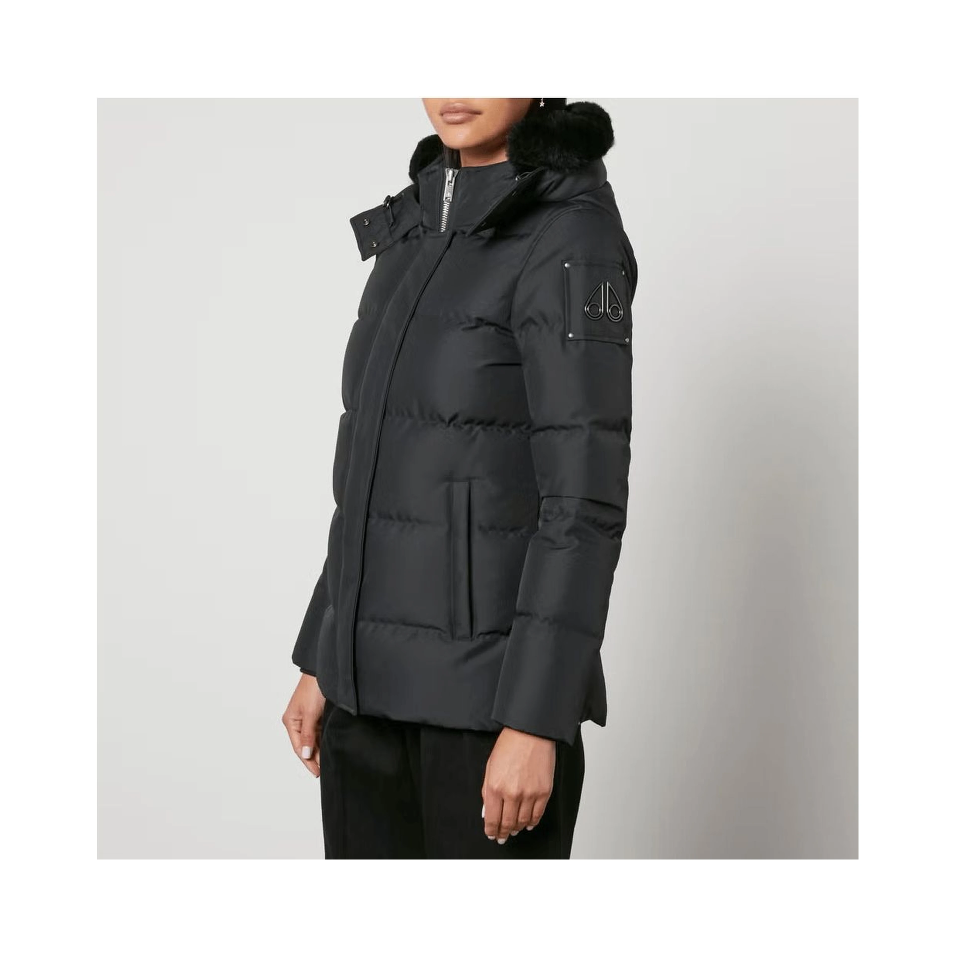 Black Polyester Jacket
