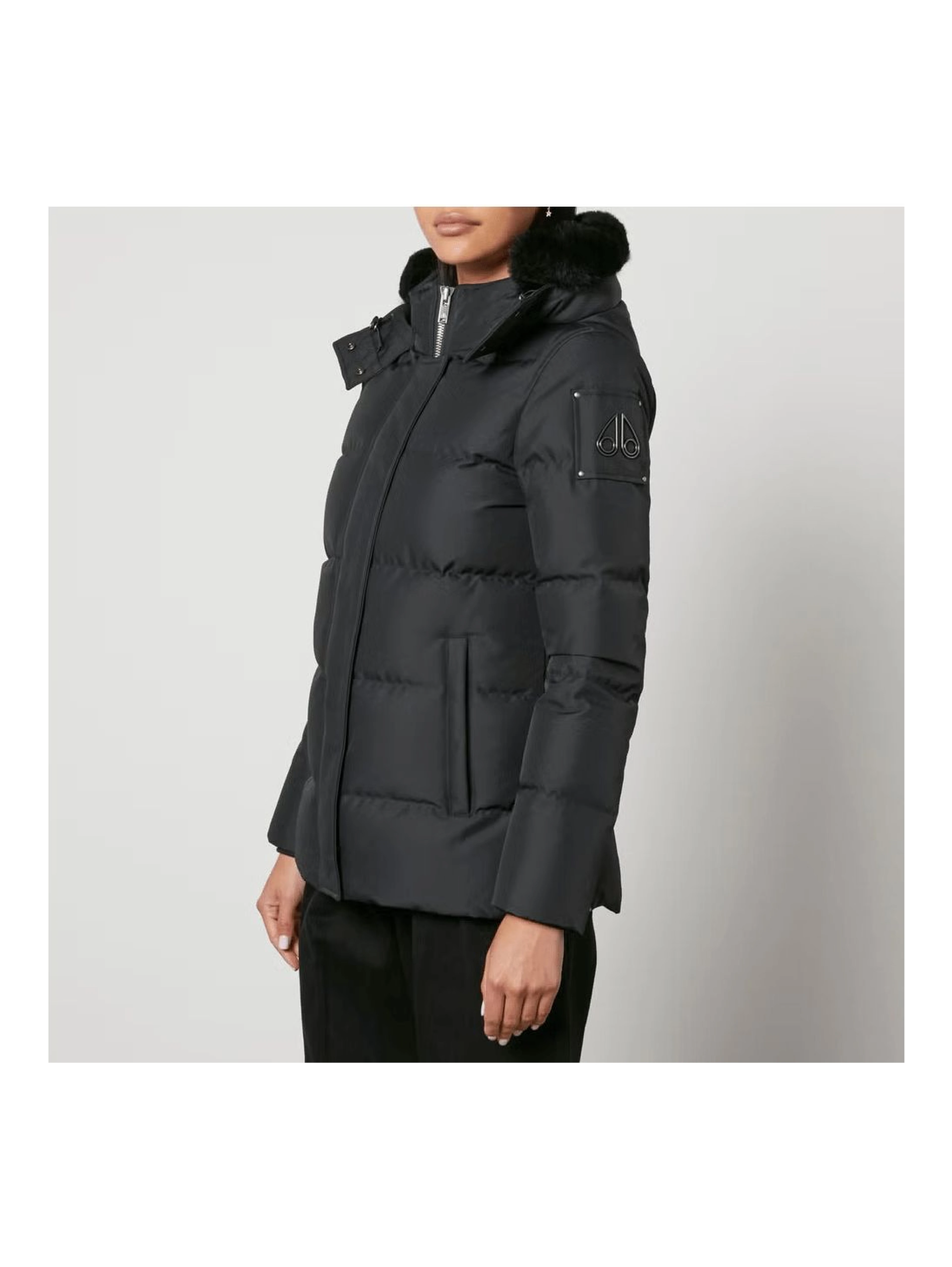 Black Polyester Jacket