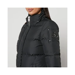 Black Polyester Jacket & Coat