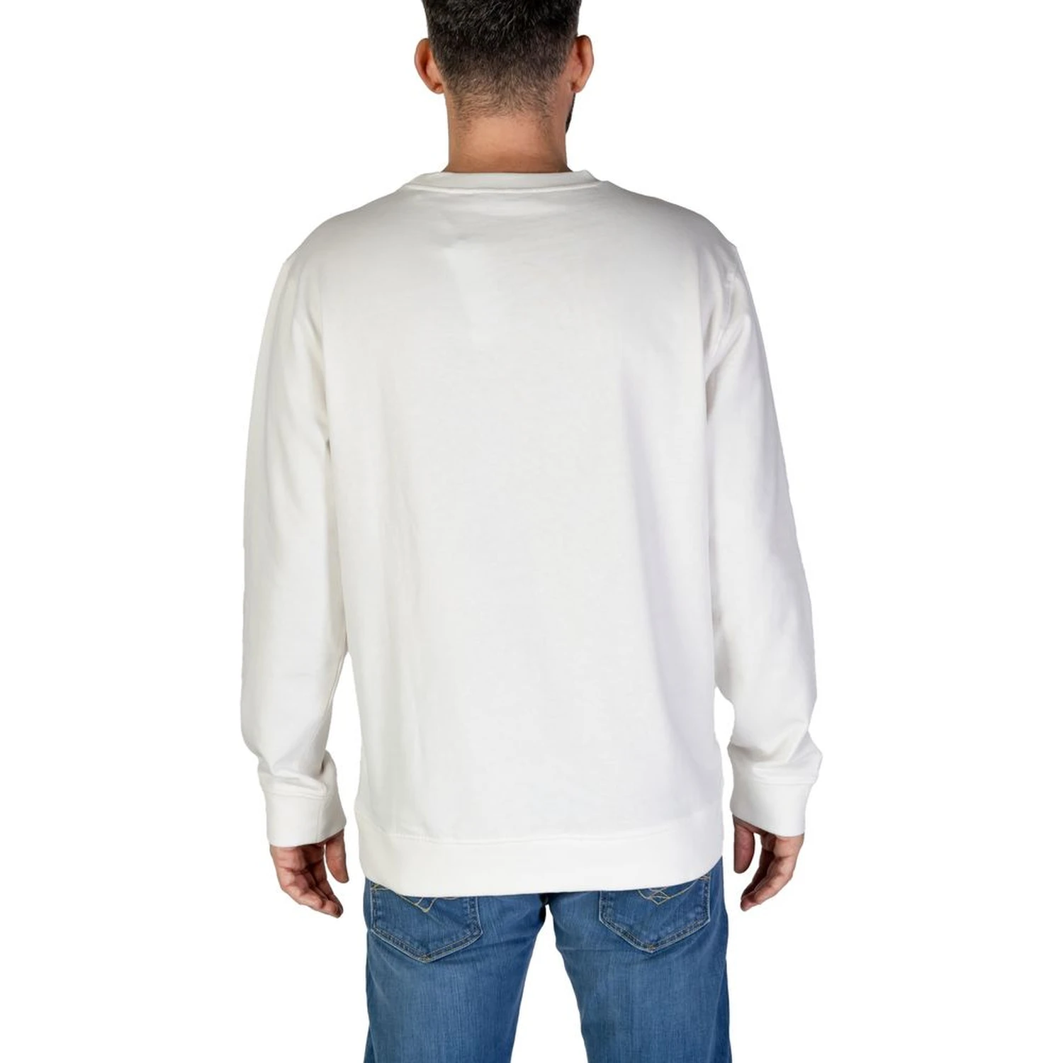White Cotton Sweatshirt
