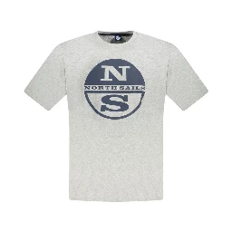 Gray Cotton T-Shirt