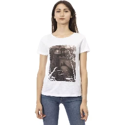 White Cotton Tops & T-Shirt