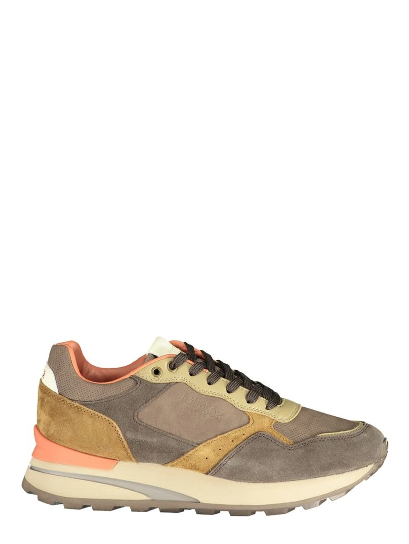 Brown Polyester Sneaker
