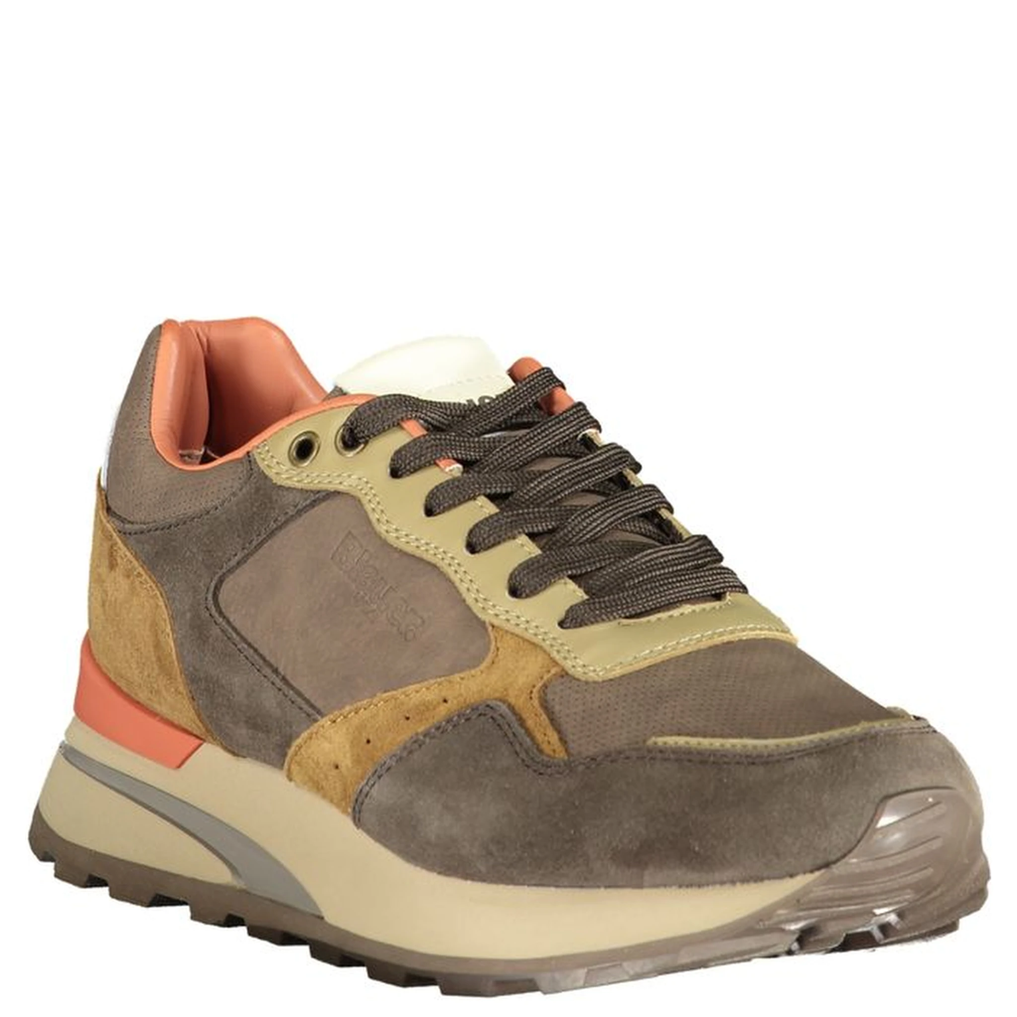 Brown Polyester Sneaker