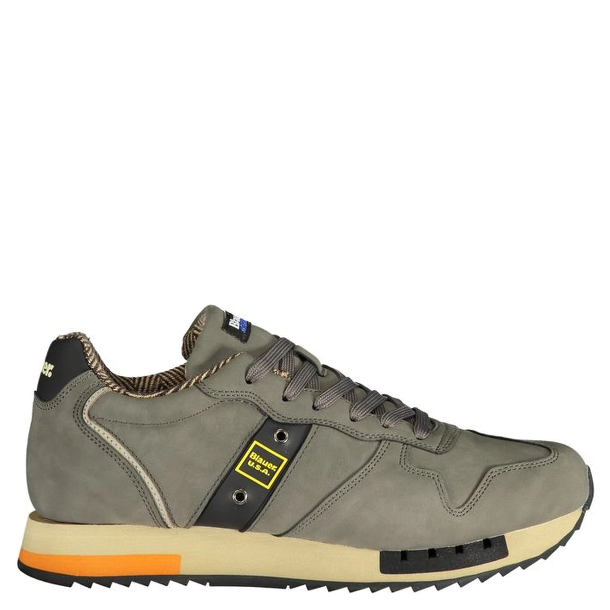 حذاء رياضي رمادي من البوليستر