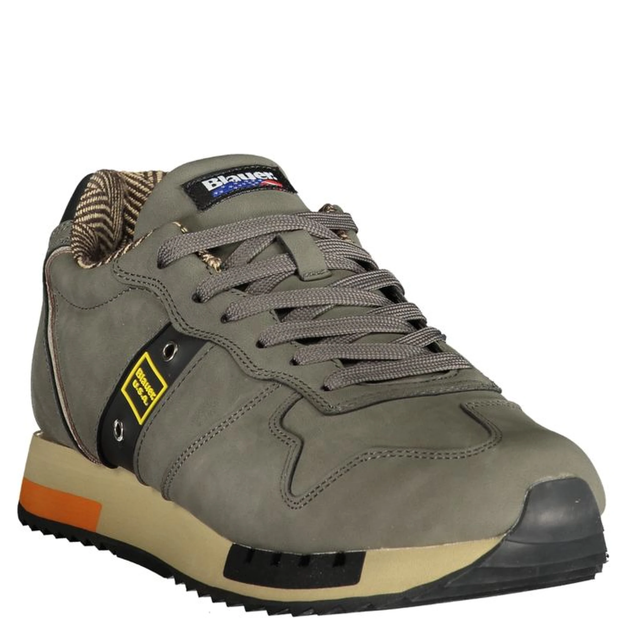 حذاء رياضي رمادي من البوليستر