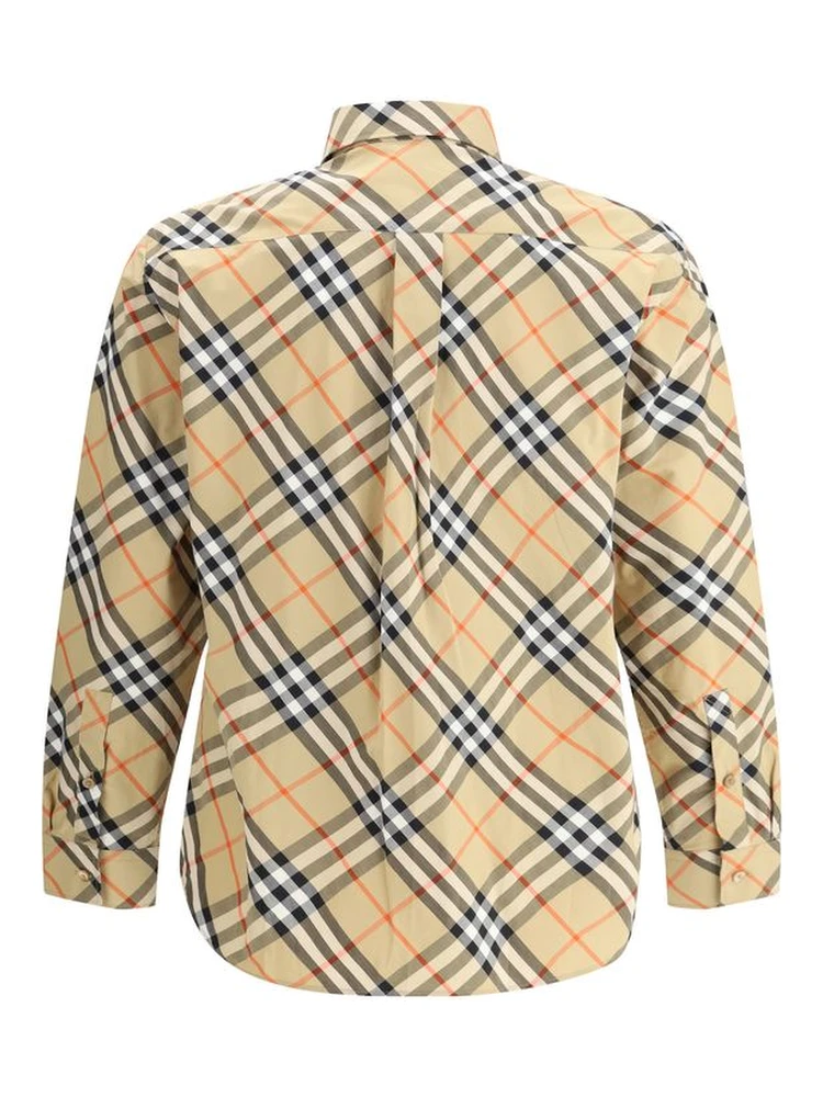 Beige Cotton Pattern Shirt alternative