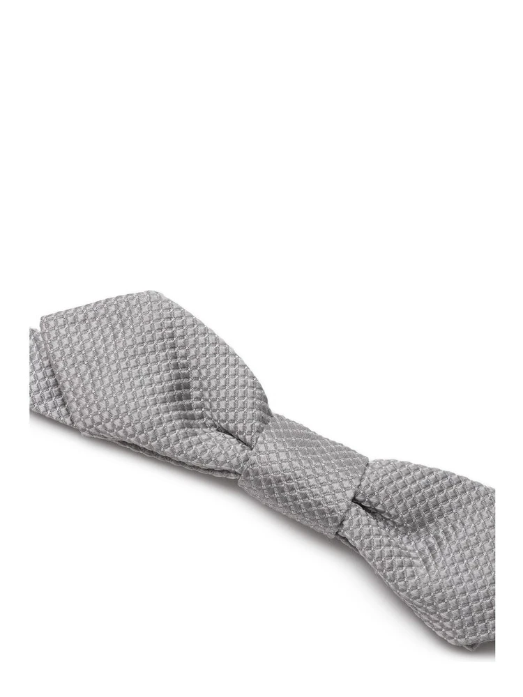 Gray Silk Bowtie alternative