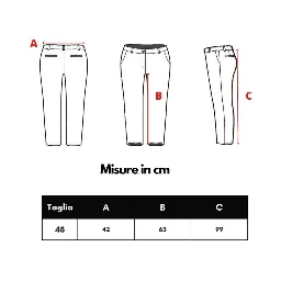 Red Polyamide Athletic Pants