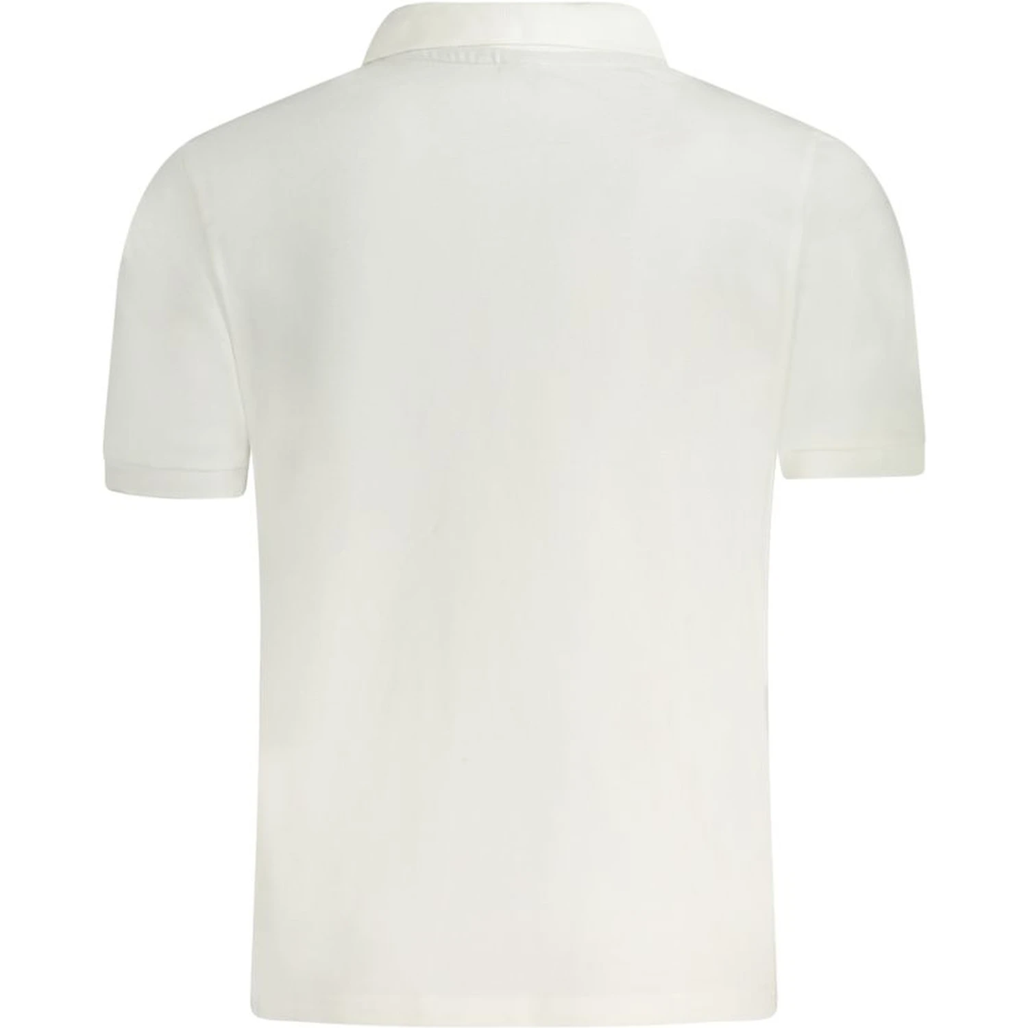 White Cotton Polo Shirt