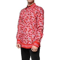 Pink Cherry Cotton Formal MARTINI Dress Shirt
