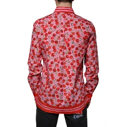 Pink Cherry Cotton Formal MARTINI Dress Shirt