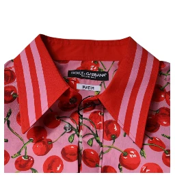 Pink Cherry Cotton Formal MARTINI Dress Shirt