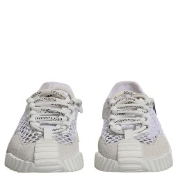 White Mesh NS1 Low Top Sports Sneaker Shoes