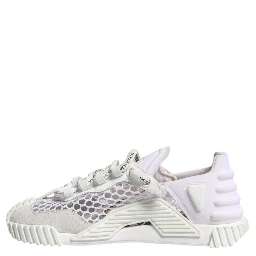White Mesh NS1 Low Top Sports Sneaker Shoes