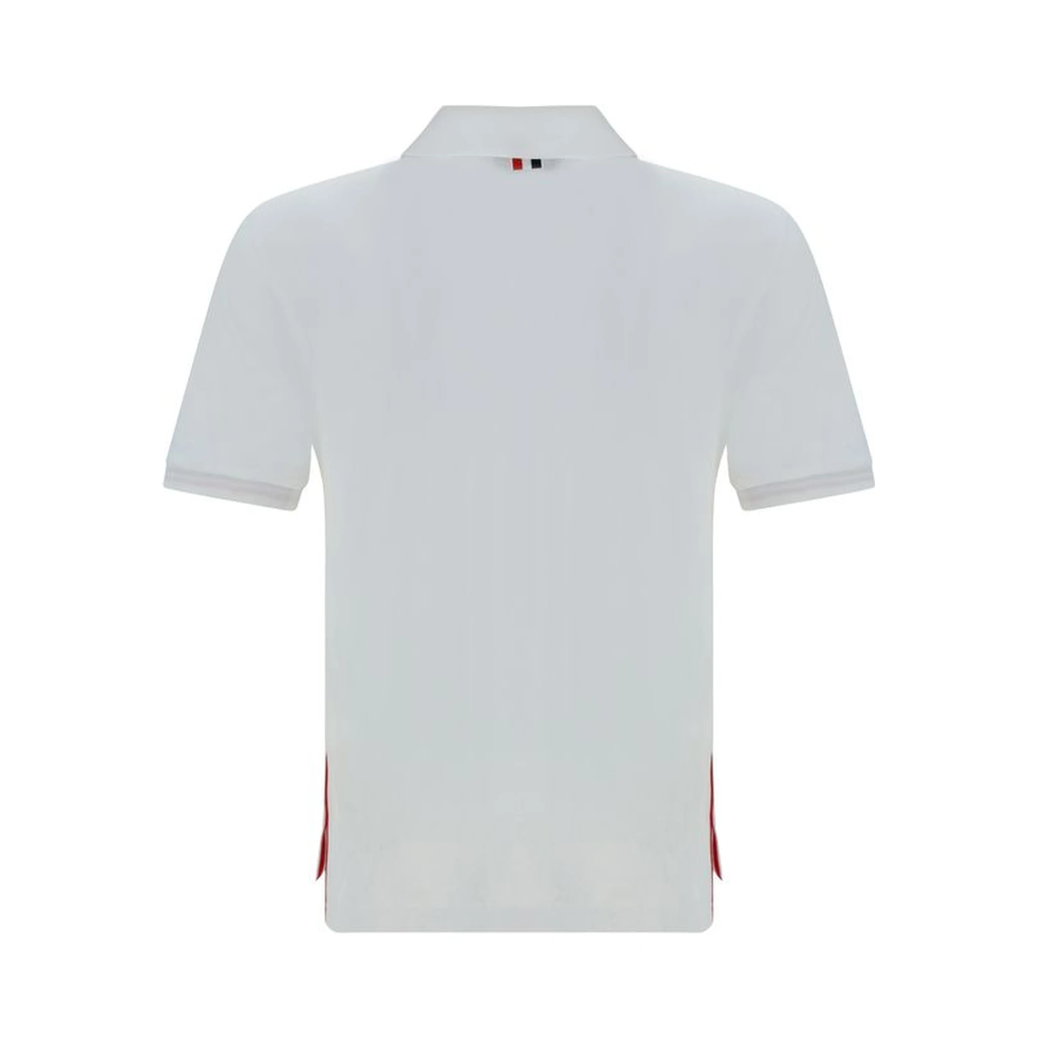 White Cotton Polo Shirt