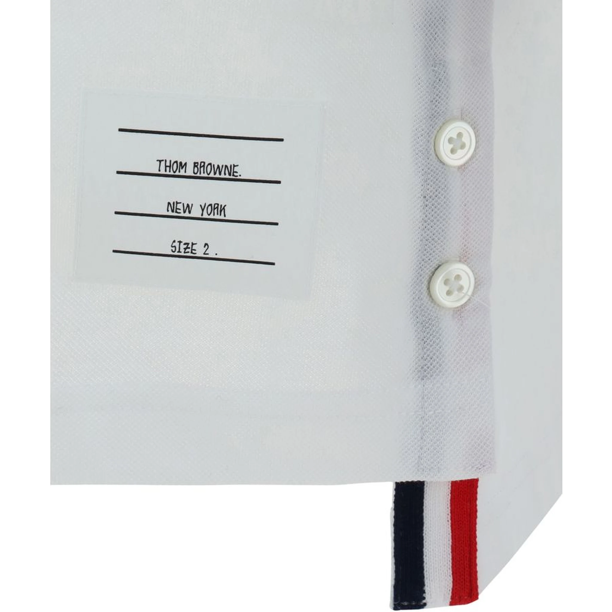 White Cotton Polo Shirt