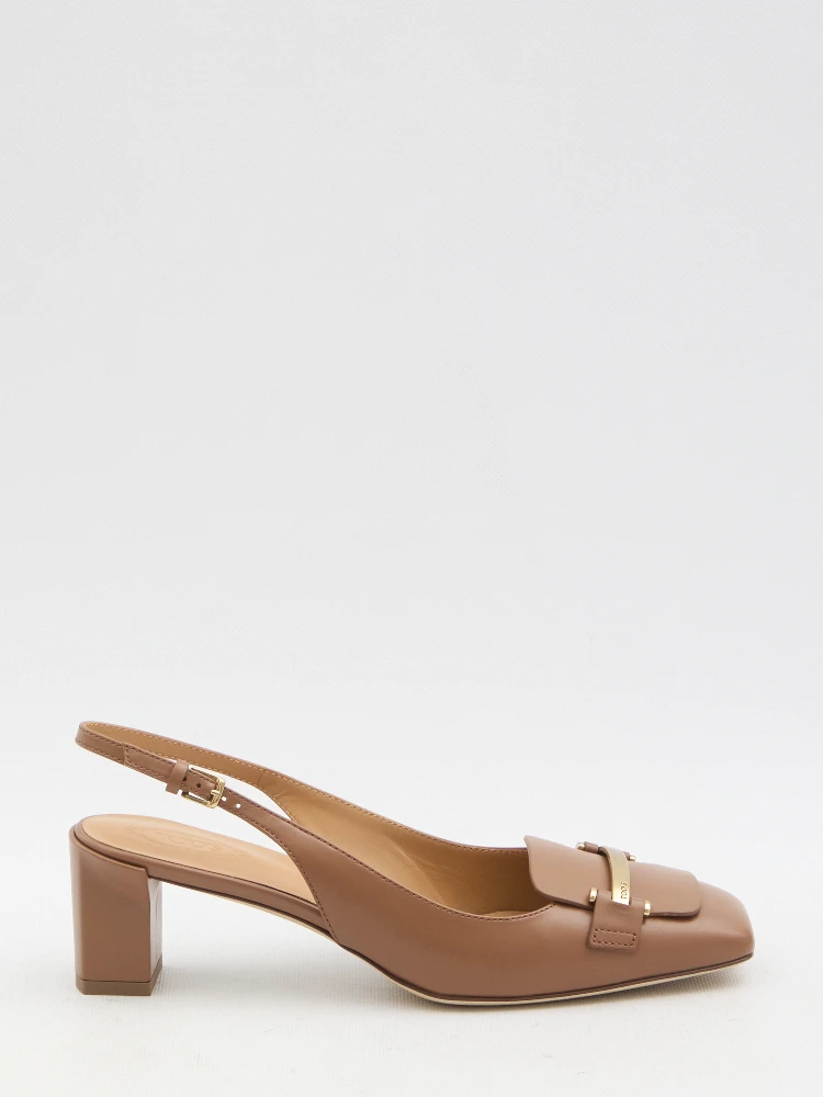 Slingback pumps