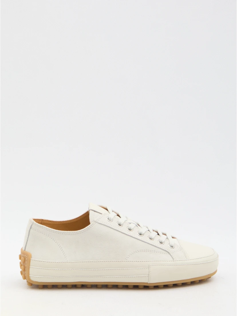 Suede leather sneakers