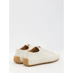 Suede leather sneakers