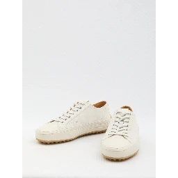 Suede leather sneakers