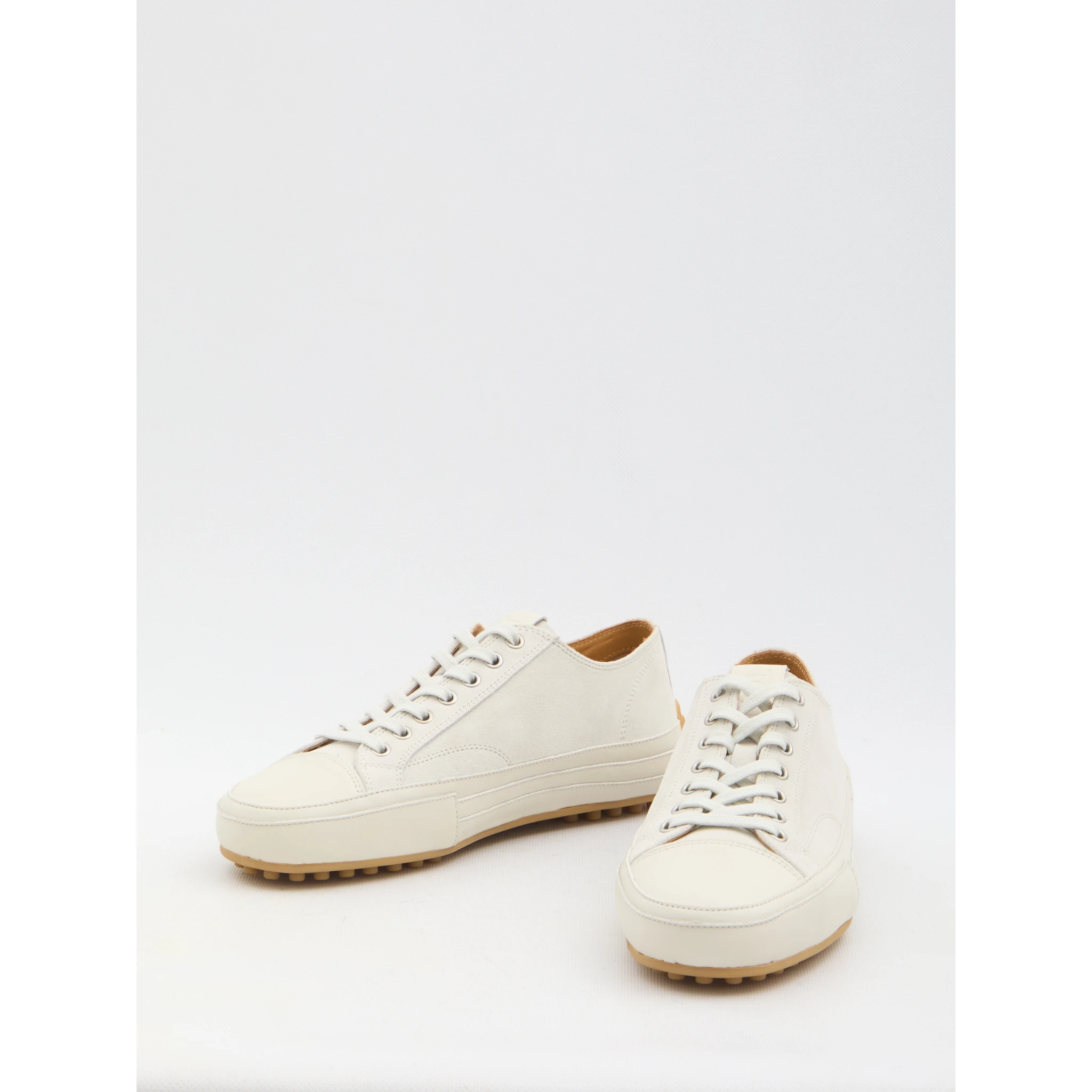 Suede leather sneakers