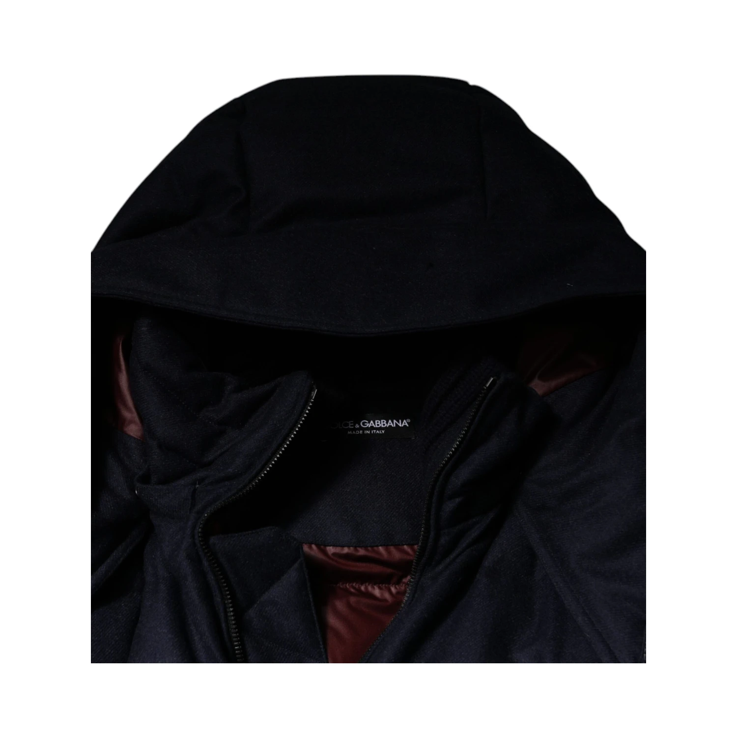 Black Nylon Hooded Puffer Men Coat Jacket