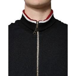 Black DG King Full Zip Sweatshirt Sweater