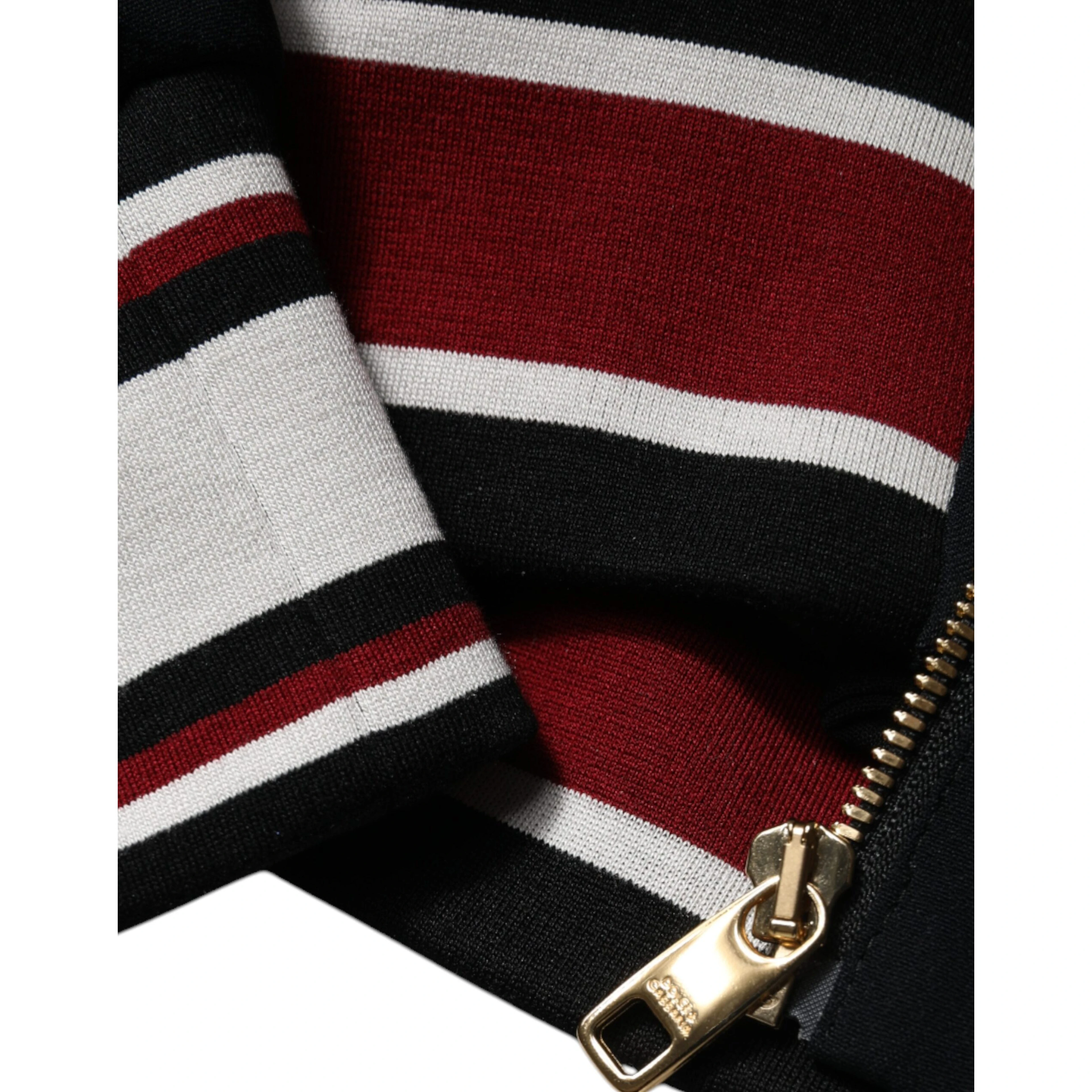 Black DG King Full Zip Sweatshirt Sweater