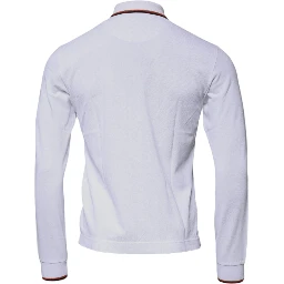 White Crown Men Full Zip Sweatshirt Sweater