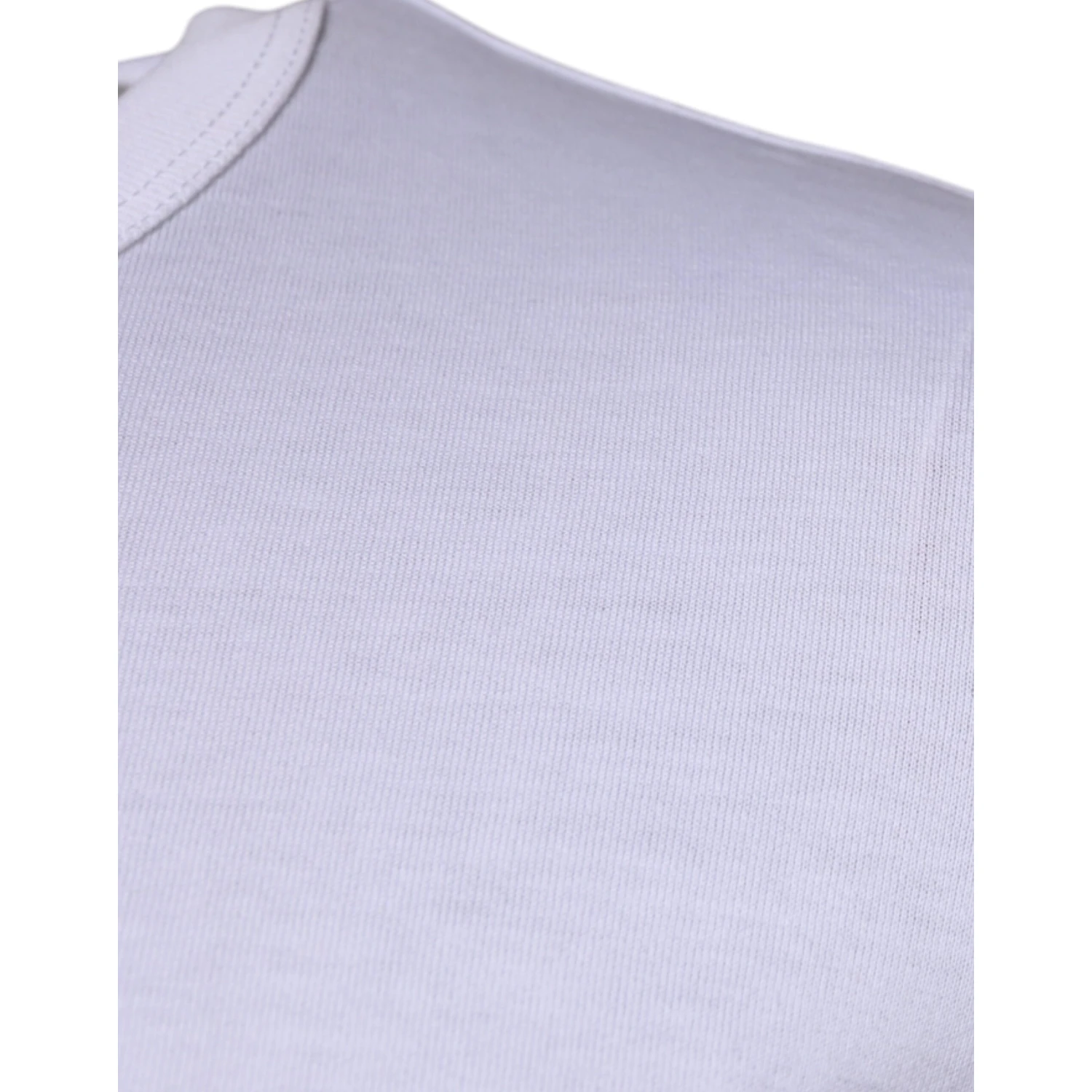 White Panda King Cotton Crew Neck T-shirt