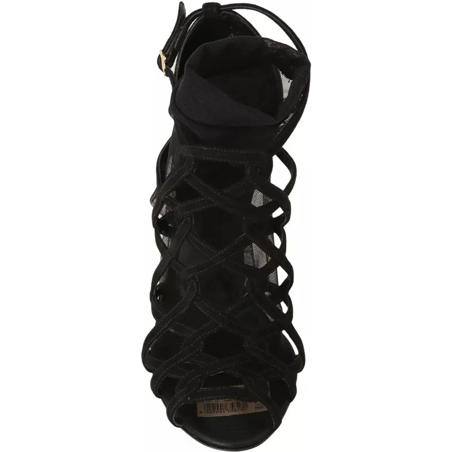 Black Suede Stilettos Booties Socks Shoes